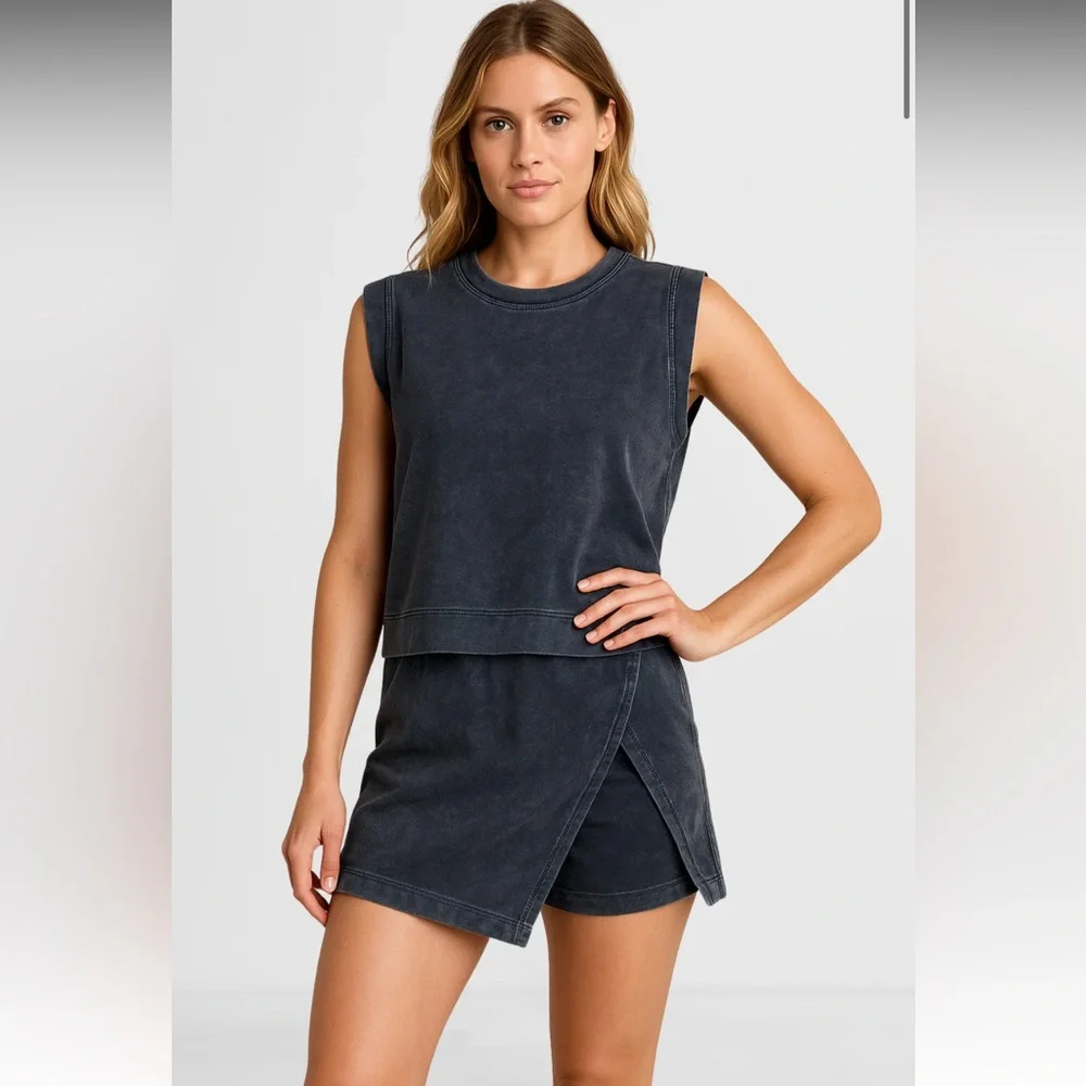 Mineral Wash Skort Set NEW - Picture 1 of 3